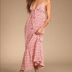Lulus Sleeveless Maxi Dress - Size L